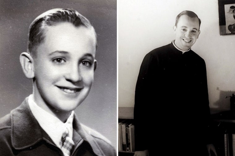 Jorge Mario Bergoglio as a young boy, and as a seminarian in Buenos Aires.