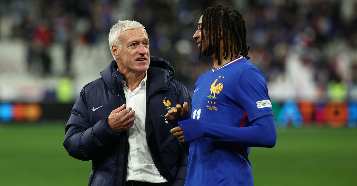 France boss Didier Deschamps discusses Michael Olise’s blossoming confidence and development
