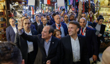 France's Macron meets Egypt's al-Sisi for Gaza talks
