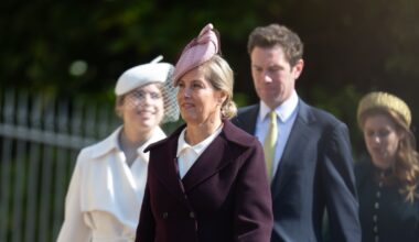 Sophie, Duchess of Edinburgh, Princess Eugenie and James, Earl of Wessex: all the royals who attended the Easter Sunday service at St George’s Chapel
