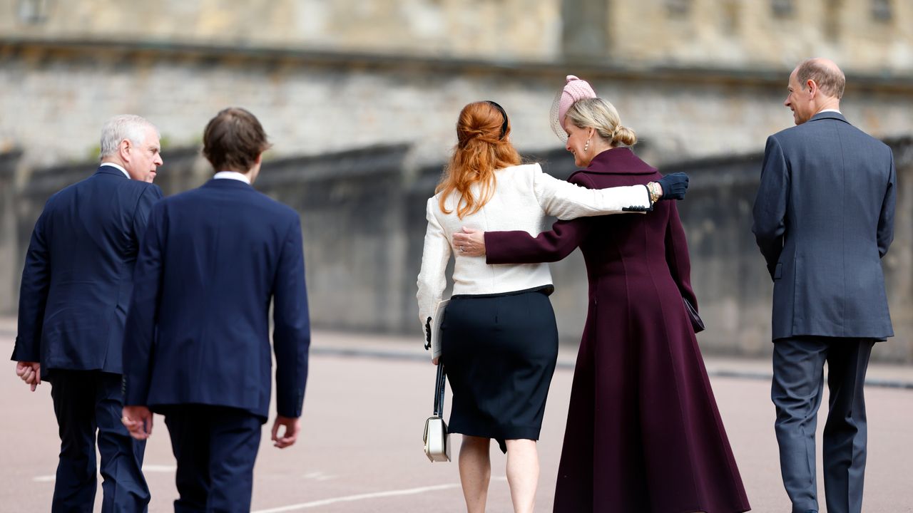 Inside the unlikely friendship between Sarah Ferguson and the Duchess of Edinburgh: how Fergie and Sophie bonded over years married to Prince Andrew and Prince Edward - as they hold hands following the Easter Day service