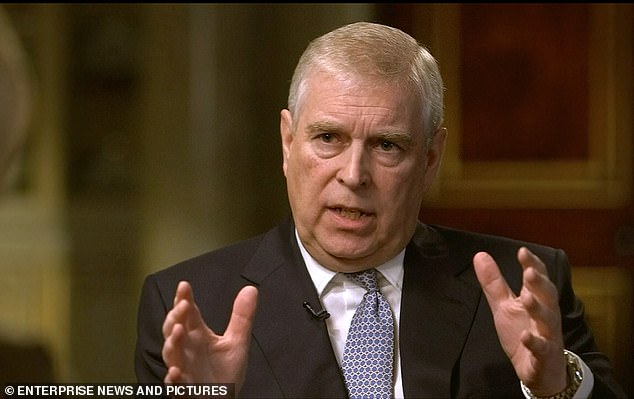 The Queen's son Prince Andrew also never featured in her background photos following his disastrous interview with the BBC about Jeffrey Epstein