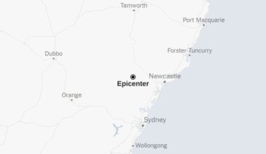 Map: 5.1-Magnitude Earthquake Strikes Australia