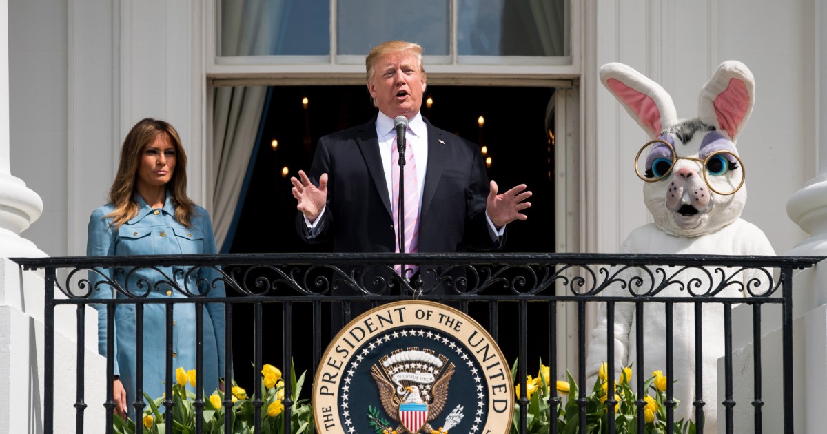 The Trumps' White House Easter Egg Roll this year includes Meta and Amazon as sponsors