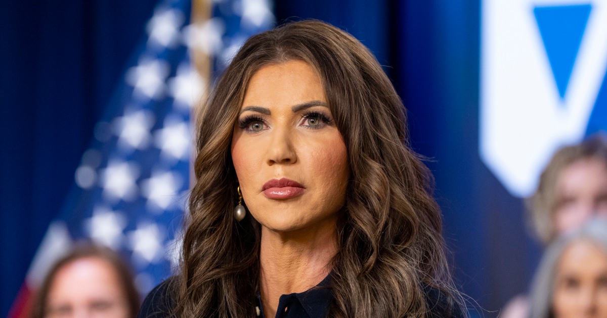 Man believed to have stolen DHS chief Kristi Noem's purse is in custody