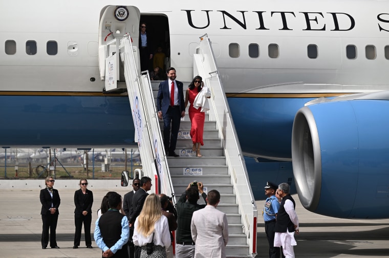 Vance will hold talks with Prime Minister Narendra Modi as India attempts to boosts ties with the Trump administration and avoid steep U.S. tariffs.