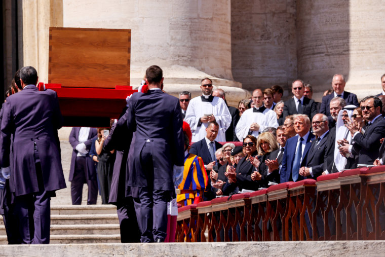 Funeral of Pope Francis.