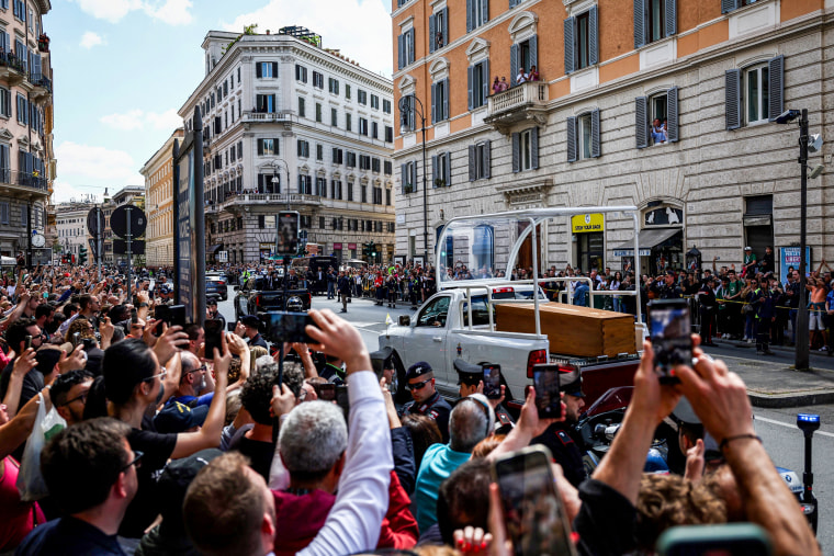 Funeral of Pope Francis.
