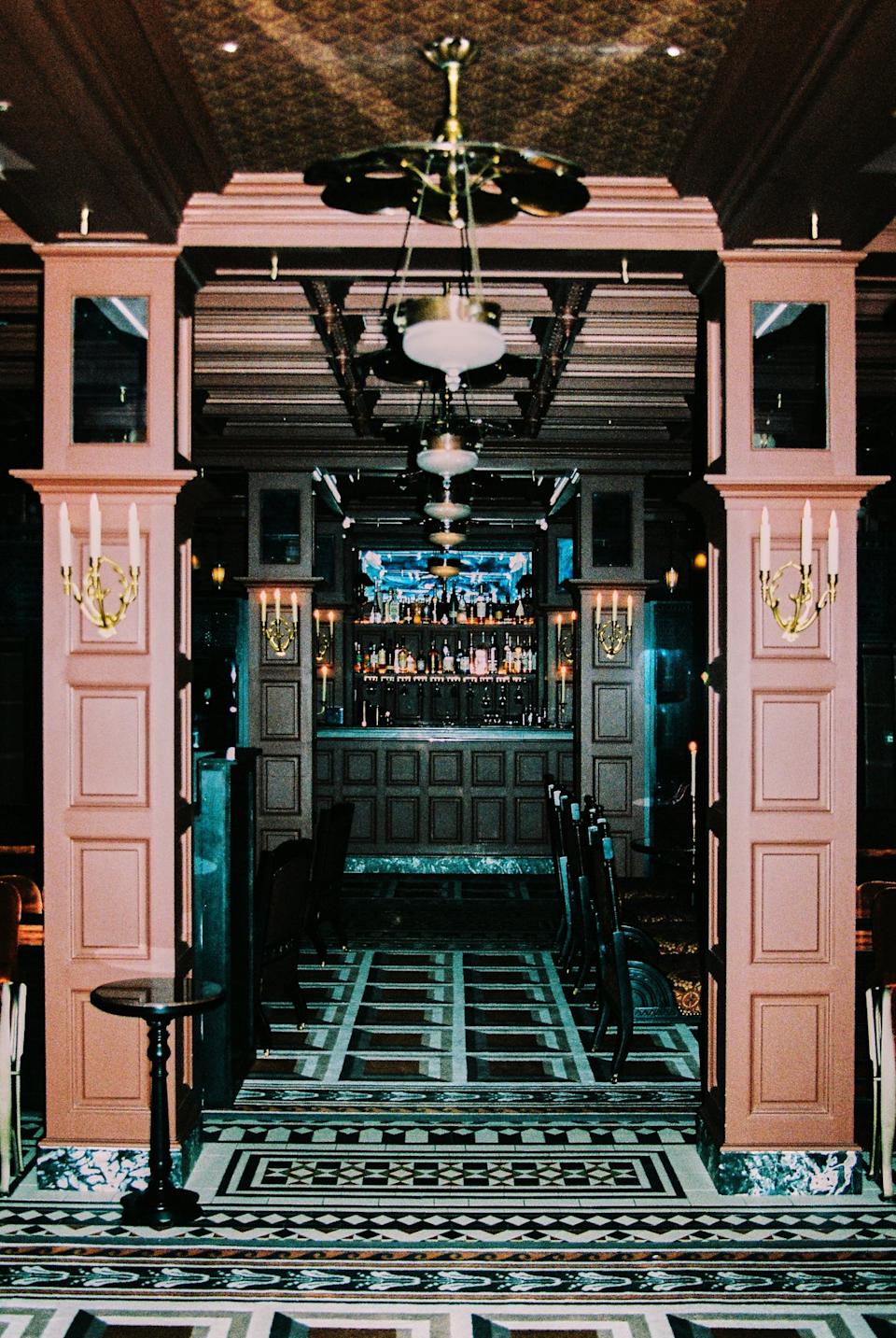 The bar at At Sloane (At Sloane Hotel)