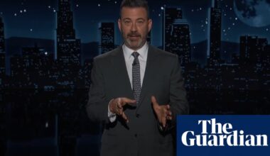 Jimmy Kimmel on Hegseth bringing his wife to meetings: ‘Maybe she’s his designated driver’ | Late-night TV roundup