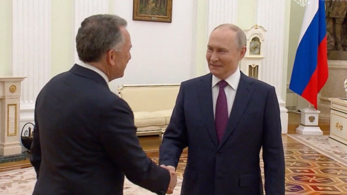 Steve Witkoff meets President Putin in Moscow