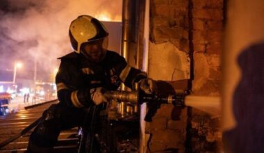 Poltava under attack - Massive strike causes fires, injuries reported