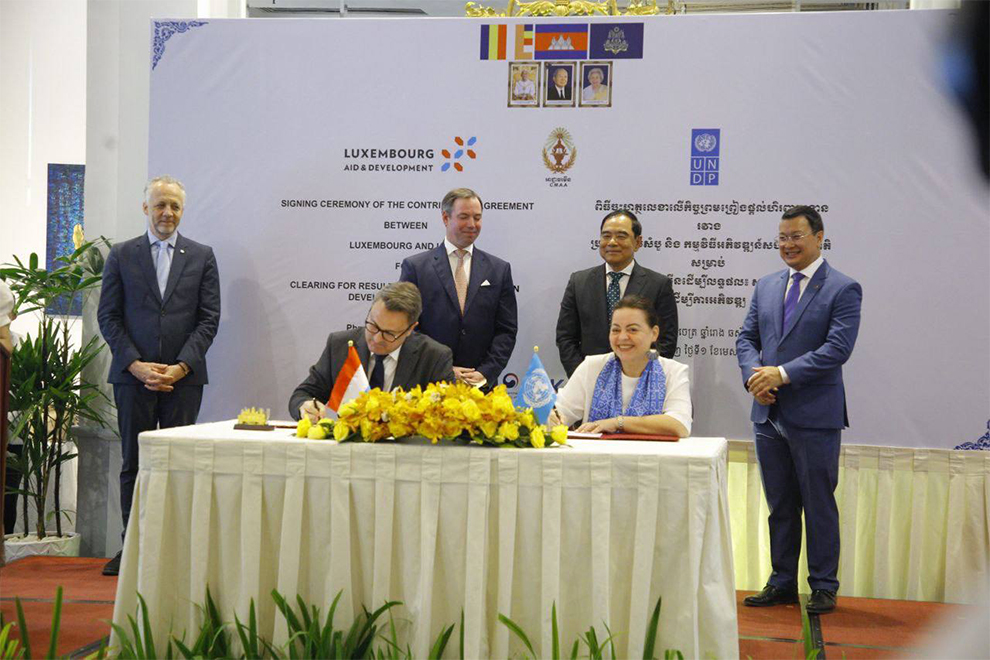 ​Luxembourg sign $2 million demining grant 