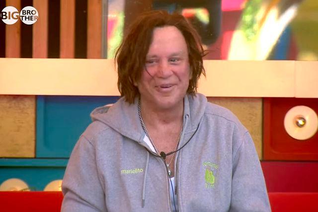 Big Brother UK/YouTube Mickey Rourke on 'Celebrity Big Brother' U.K. in 2025