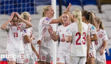 Wales 1-2 Denmark: Hosts beaten in Nations League despite spirited display