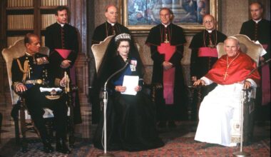 Elizabeth II at the Vatican