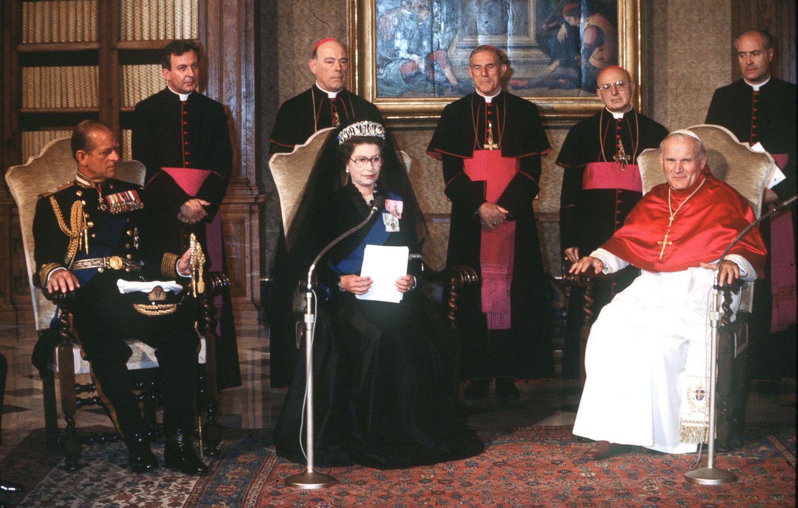 Elizabeth II at the Vatican