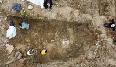 Greece’s dark past is uncovered after 33 bodies are found in a civil war-era mass grave