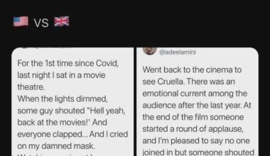 Heading back to the movies: US v UK