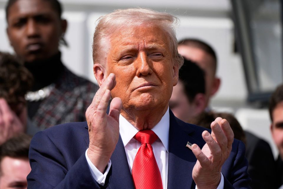US president Donald Trump. Photo: AP