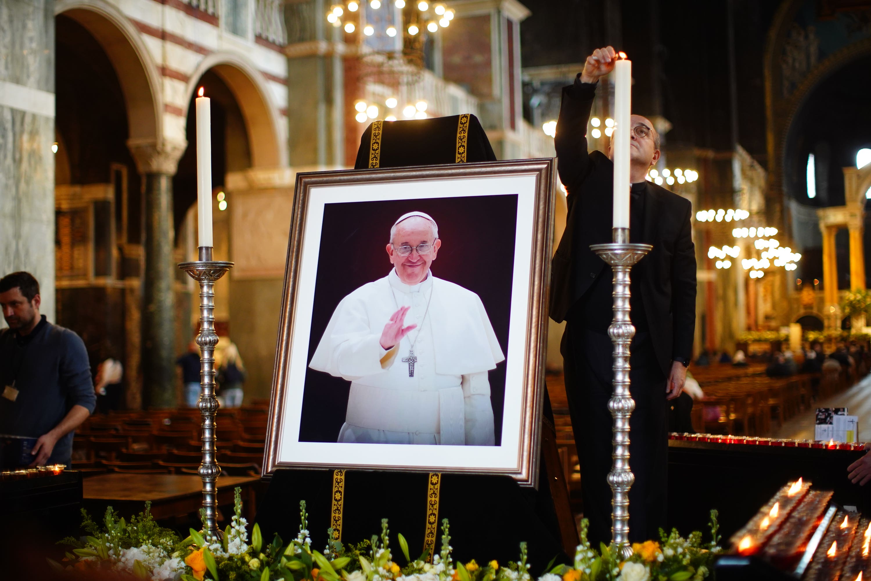 Pope Francis’ body lay in an open coffin at St Peter’s Basilica from Wednesday to Friday