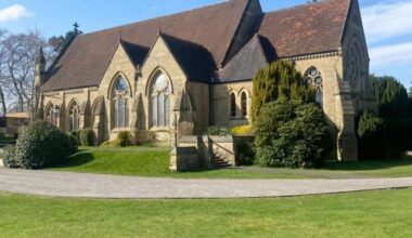 take a moment to admire this beautiful church in Sale, Greater Manchester