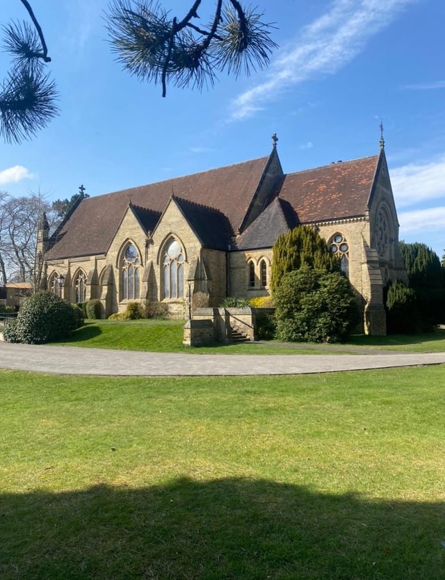 take a moment to admire this beautiful church in Sale, Greater Manchester