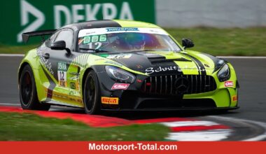 Mercedes-AMG im zweiten Training vorne