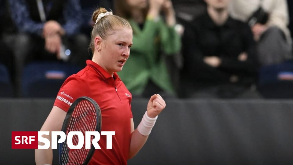 Billie Jean King Cup: Quali - Schweiz führt: Naef bezwingt 153 Plätze besser klassierte Kostjuk - Sport