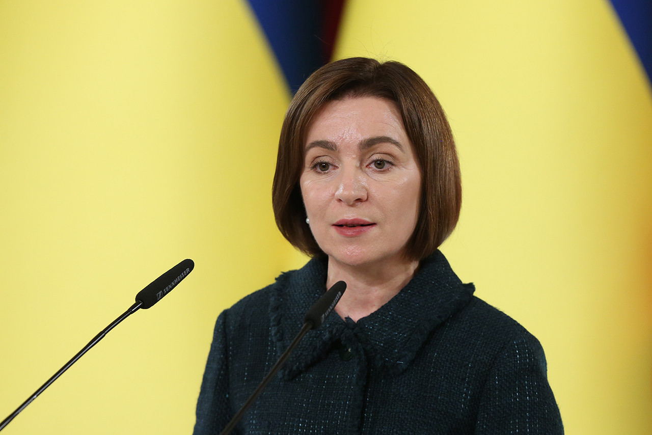 Russia aims to use Moldova's parliament against Ukraine, Sandu says