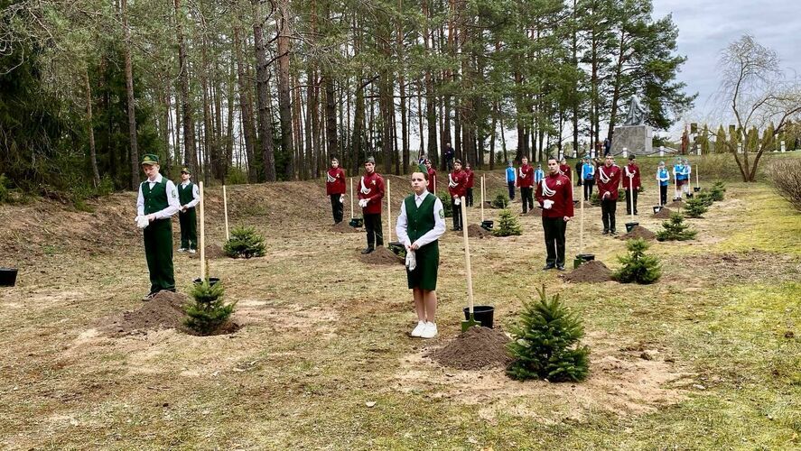 Park in memory of Kyrgyz soldiers opened in Belarus -