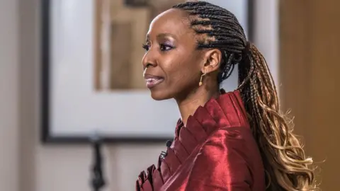 Getty Images Sophie Chandauka at a Sentebale event in October 2024