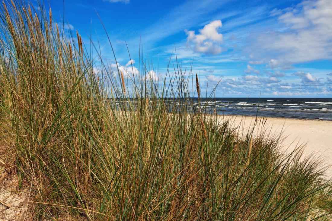 Ostseestrand zwischen Peenemünde und Karlshagen, Insel Usedom, Deutschland