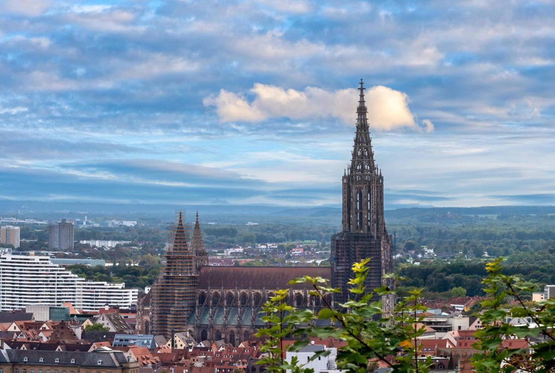 Das Ulmer Münster, Ulm, Baden-Württemberg, Deutschland 