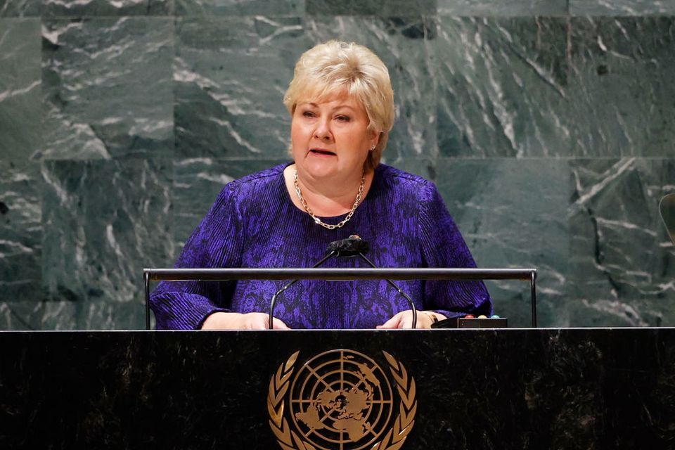 Former Norwegian prime minister Erna Solberg is hotly tipped to return to the top job. Photo: Getty