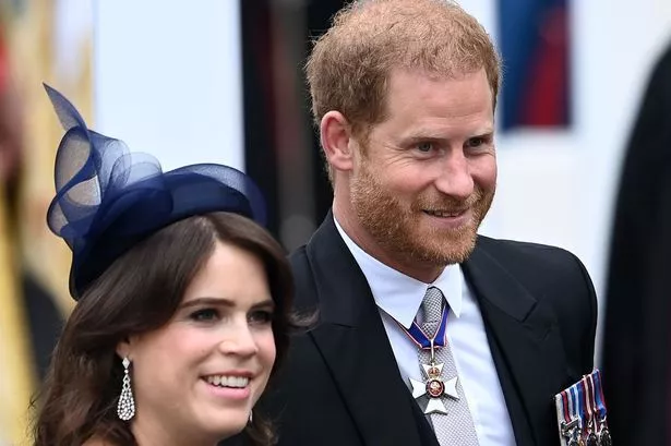 Prince Harry and Princess Eugenie 