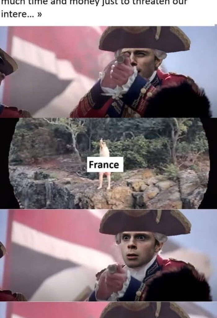 Just a casual day at the office, until... 'Bonjour, America'