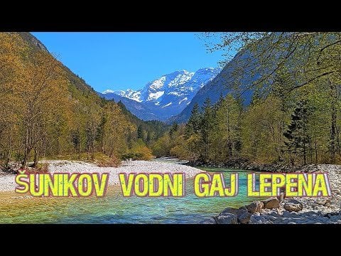 Beauty Lepena and Sunik water gaj sLOVEnia