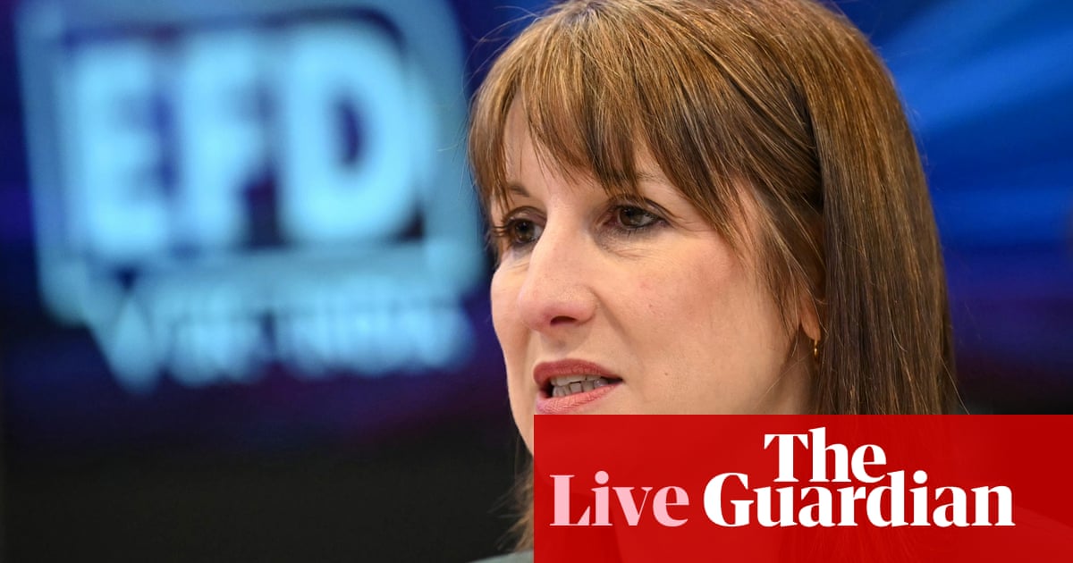 GDP growth an ‘encouraging sign but we are not complacent’, says Reeves – UK politics live | Politics