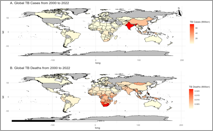 Utilizing artificial intelligence to predict and analyze socioeconomic, environmental, and healthcare factors driving tuberculosis globally