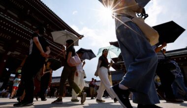 Japan to start special heatstroke alert system Wednesday
