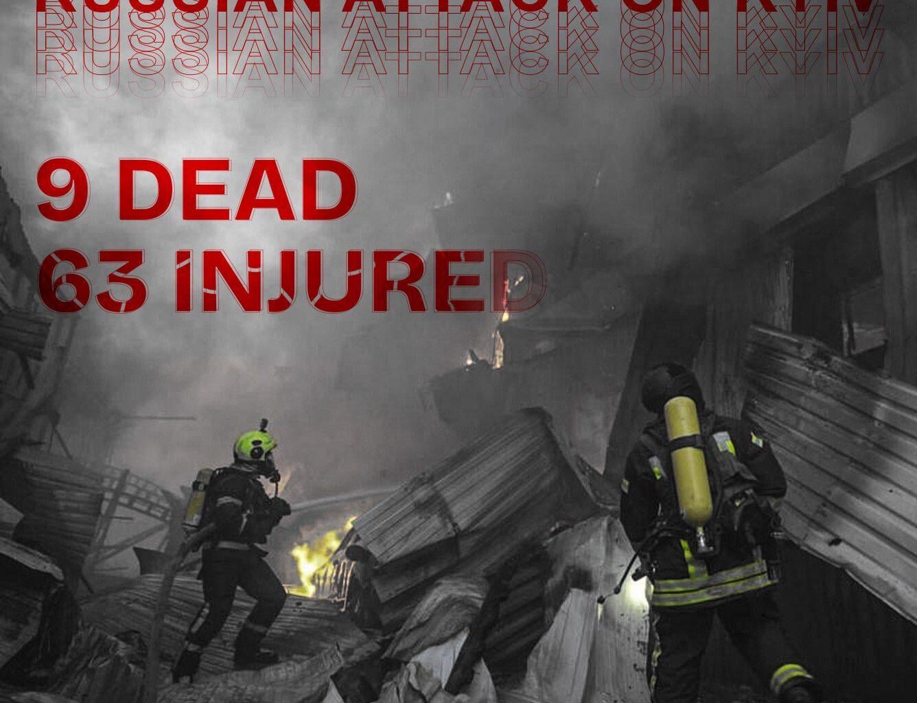 9 people gone in matter of seconds, 63 left wounded and remain fighting for their life. Russia isn’t going to stop, because it doesn’t need to - for some reason the West just bends each time and finds a way to appease Putin.