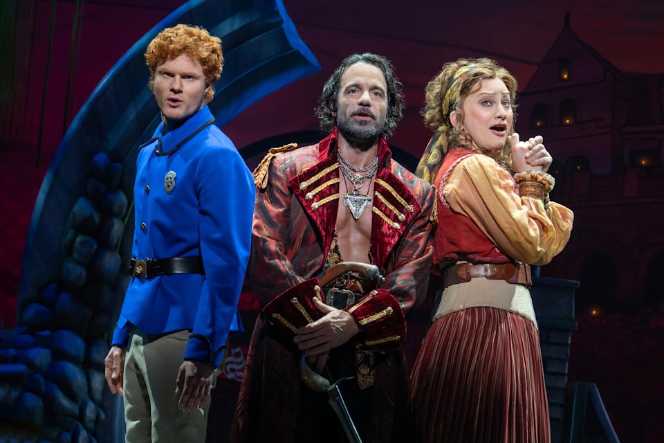 Nicholas Barasch, Ramin Karimloo, and Jinkx Monsoon / Joan Marcus