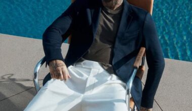 Boss dévoile une première capsule casual chic avec David Beckham