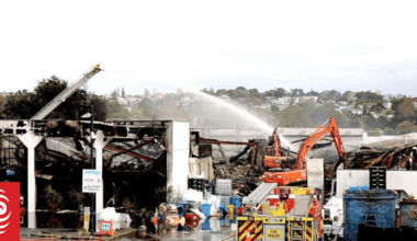 Recycling plant firefighters' lives were at 'immediate risk'