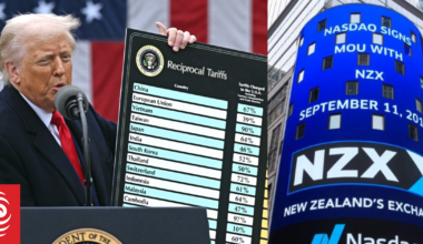 NZ stocks fall again as market volatility continues