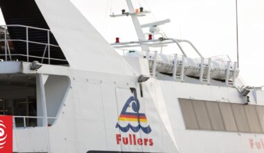 Engine fire on Auckland ferry