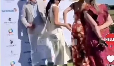 Moment royal fans say Meghan Markle blanked Harry's Sentebale charity boss Dr Sophie at charity polo match in Miami - before notorious awkward trophy moment