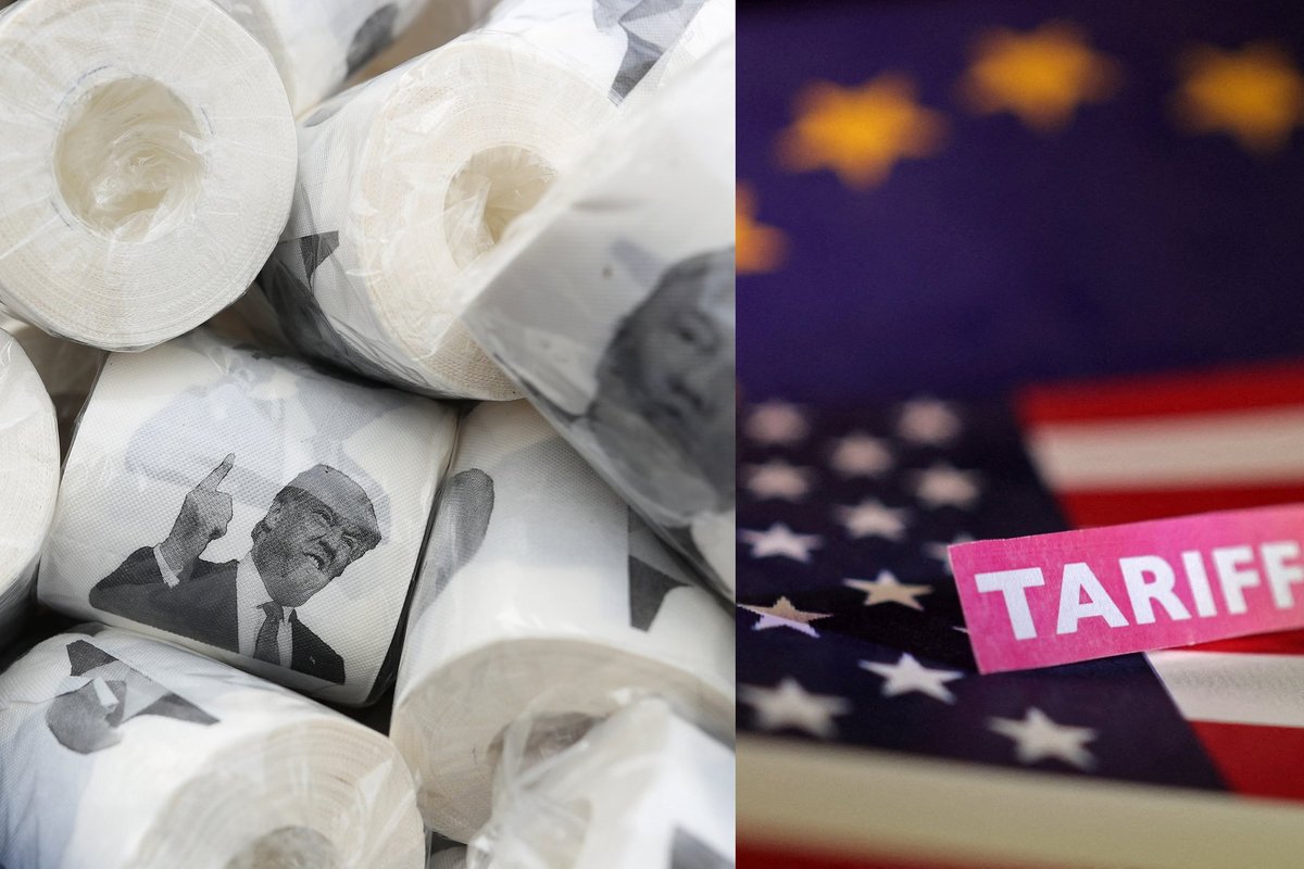 Jei derybos žlugs, Europa apmokestins įvairias prekes iš JAV: tarp jų – ir tualetinis popierius