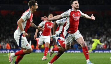 Trije vrhunski goli Arsenala in Real Madrid je na kolenih
